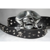 Pirat skull czaszka klamra 3D stare srebro (id: 2576)